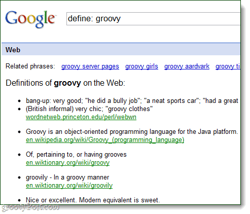 Гуглов речник