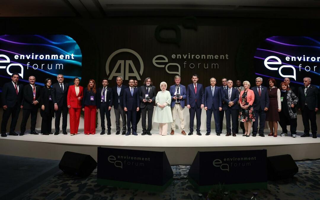 Емине Ердоган се захвалио агенцији Анадолу на Међународном форуму за животну средину