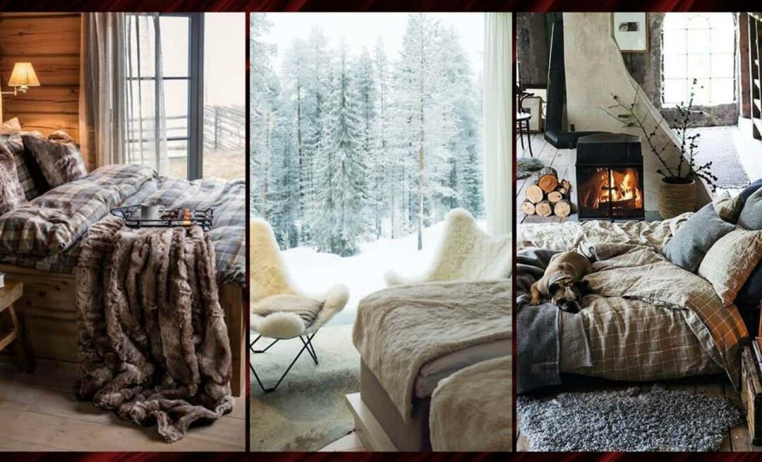Како направити зимски украс у спаваћој соби? Декорација спаваће собе 2023
