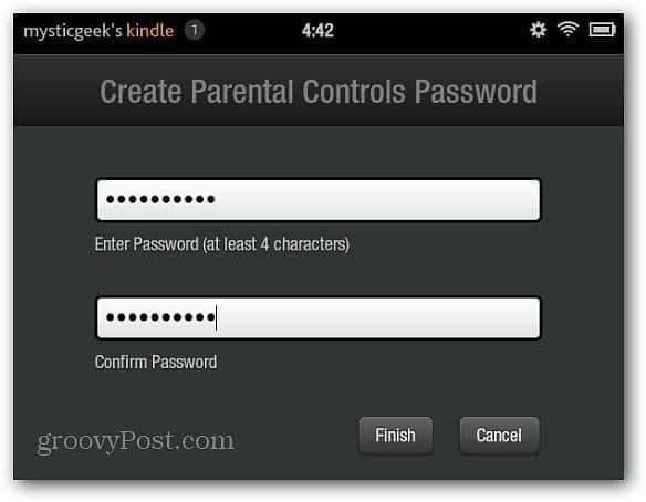 Креирајте лозинку родитељског надзора