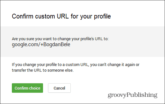 Како да добијете прилагођени УРЛ за свој Гоогле+ профил