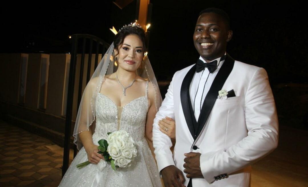 Нови је додат у серију афричких младожења! Венчали су се Омари из Танзаније и Ирем из Мерсина