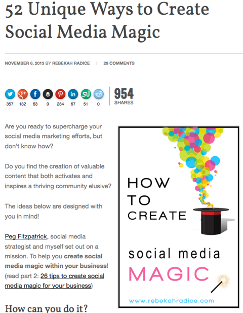 52 јединствена начина за стварање магије друштвених медија