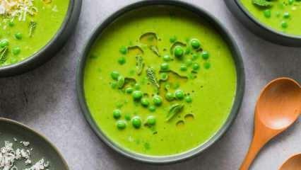 Рецепт за супу од зеленог грашка! Како направити утешну супу од грашка?