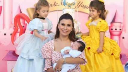 Ебру Санцı и Алпаслан Озтурк рођендан својим ћеркама!