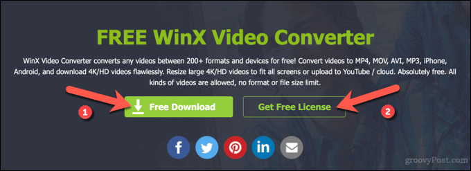 Преузимање ВинКс Видео Цонвертера
