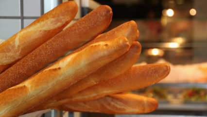 Како направити најлакши хлеб од багета? Савети за француски хлеб од багета