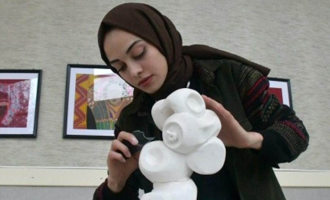 Награда Министарства културе Емине Ердаг, која је свој пут започела сликарством, а наставила скулптуром!