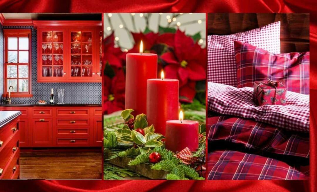 Како направити црвену декорацију за дом? Како би требало да буде новогодишња декорација дома?