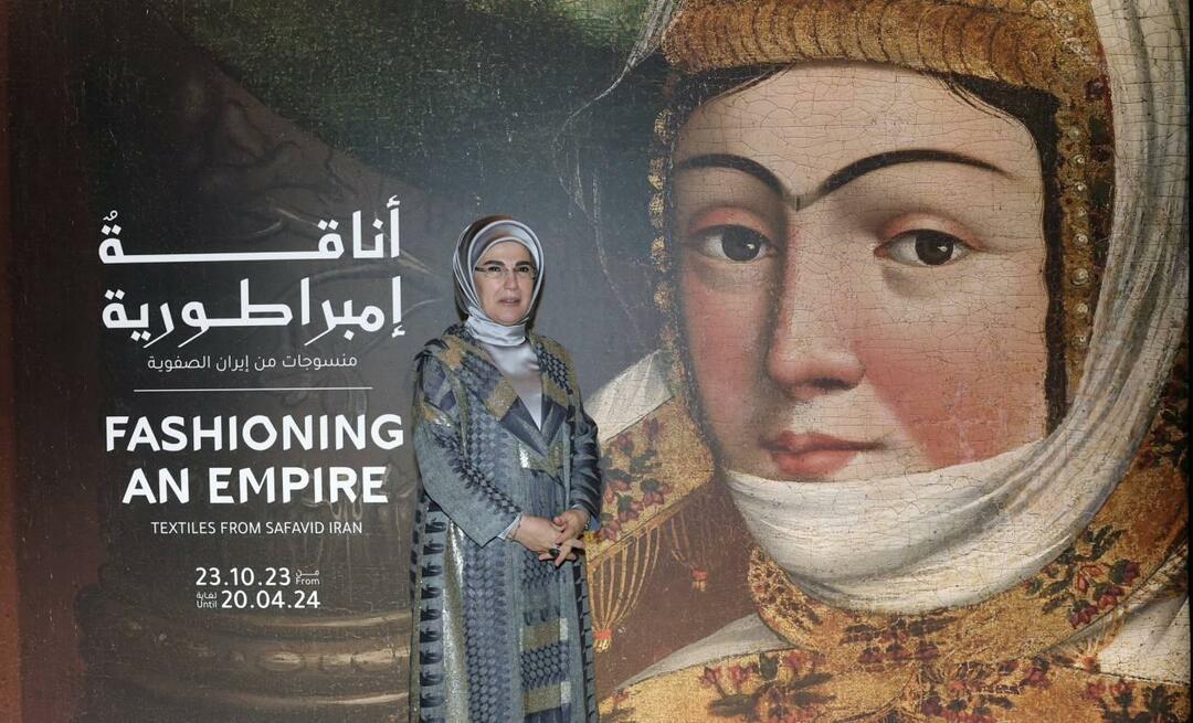 Посета прве даме Ердогана Музеју исламске уметности Катара! 