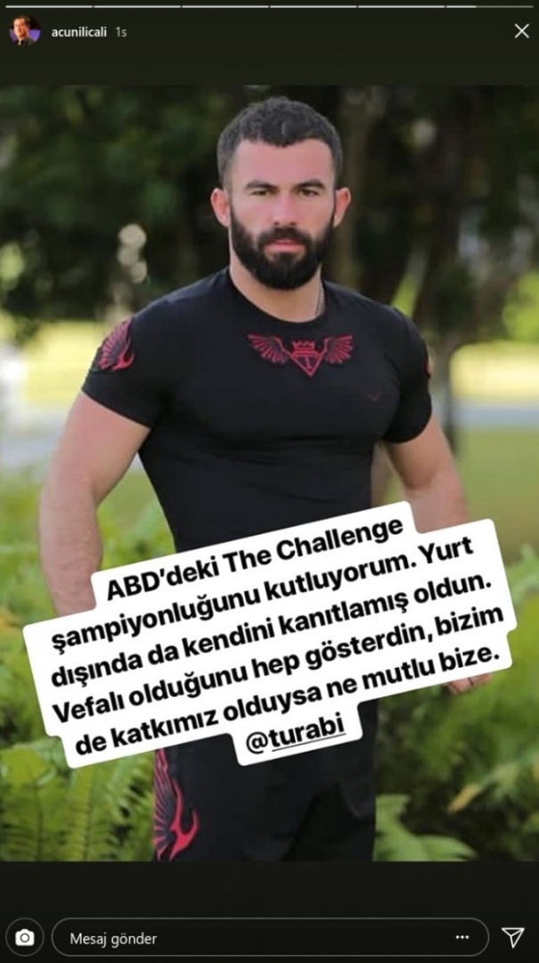 Слављеничка порука од Ацун Илıцалı Турабију!