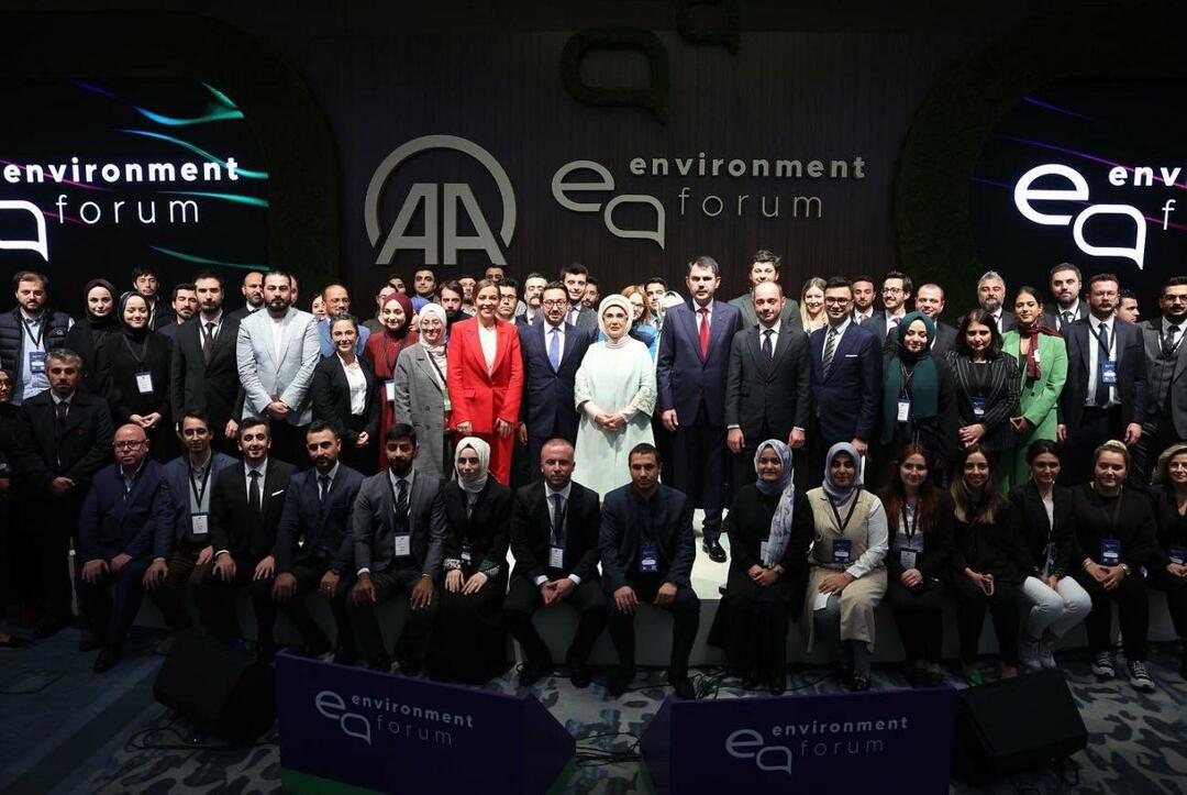 Емине Ердоган присуствовала је Међународном форуму за животну средину