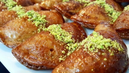 Како направити практичан равни кадаиıф десерт?