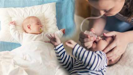 Како очистити бебин нос без повреде? Загушење носа и начин чишћења код новорођенчади