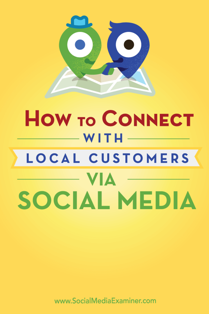 Како се повезати са локалним купцима путем друштвених медија: Испитивач друштвених медија