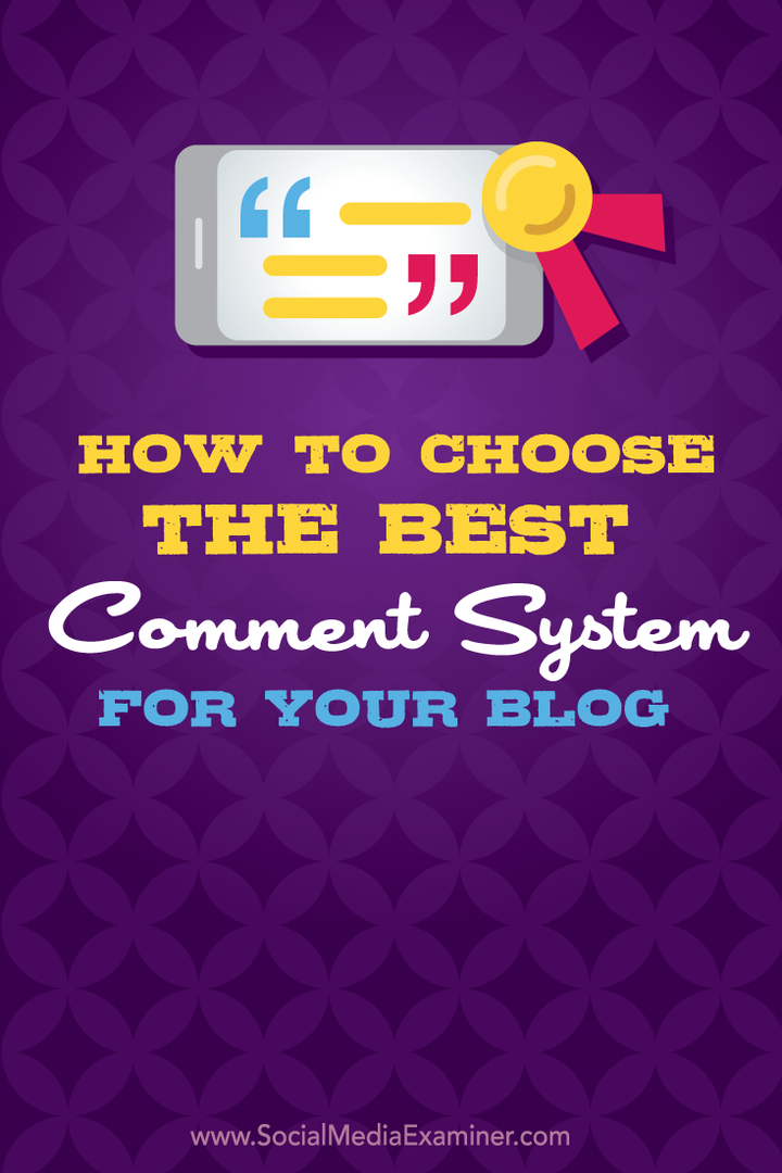како одабрати најбољи систем коментара за ваш блог