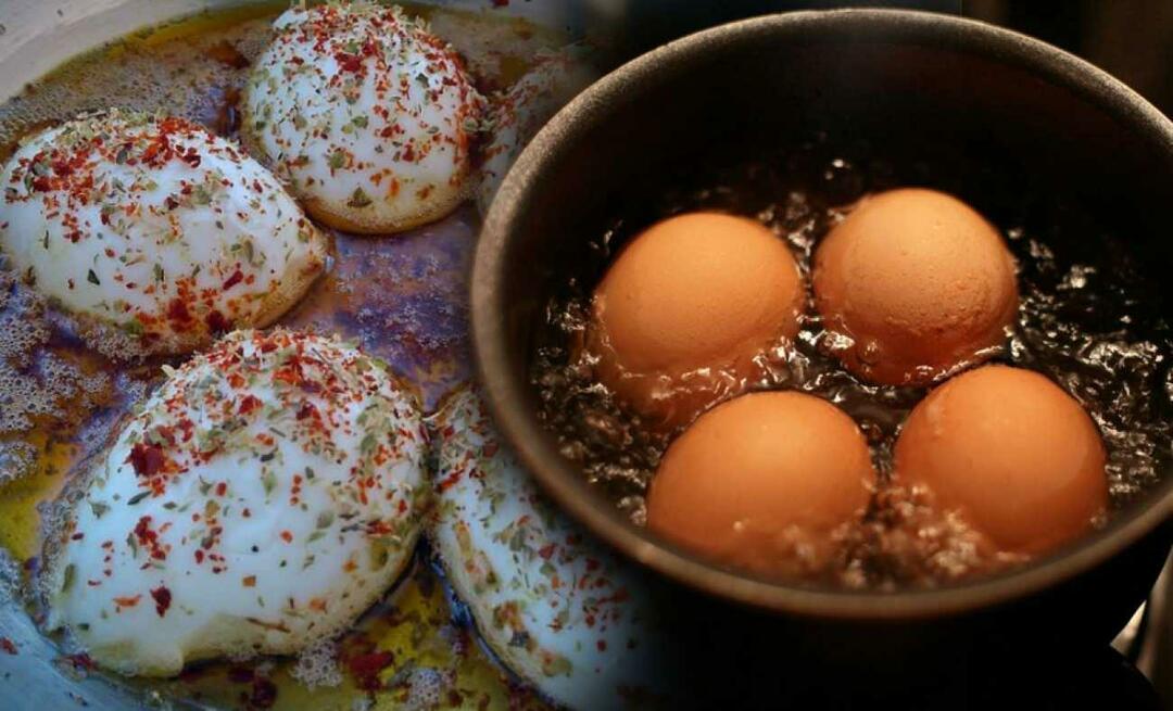 Како направити кајгану? Рецепт за поширана јаја са укусним сосом за доручак