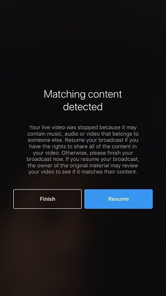 Инстаграм ће сада прекинути видео уживо ако открије да аудио, музика или видео садржај који се стрим крше туђа ауторска права.