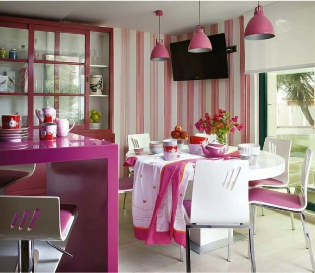 Савремене препоруке за украшавање розе кухиње