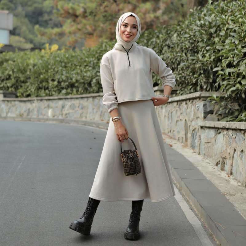 Најлепши модели сукње сукње у хиџаб одећи 2021. године