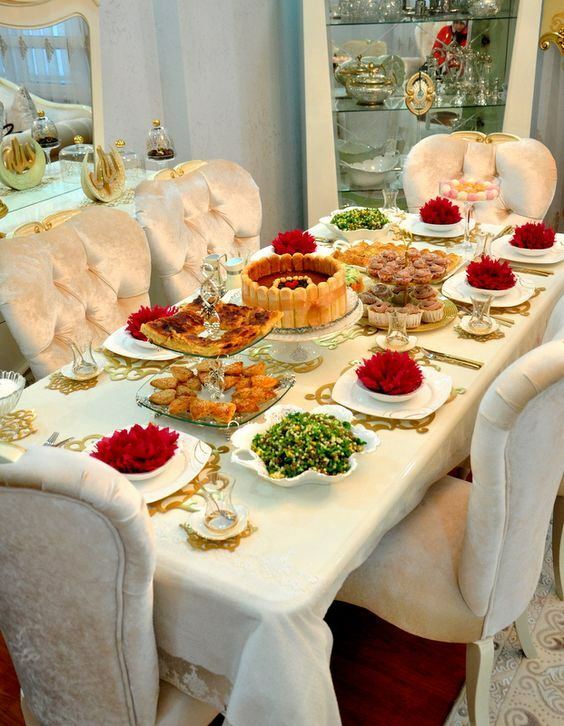 Предлози украшавања ифтарских таблица