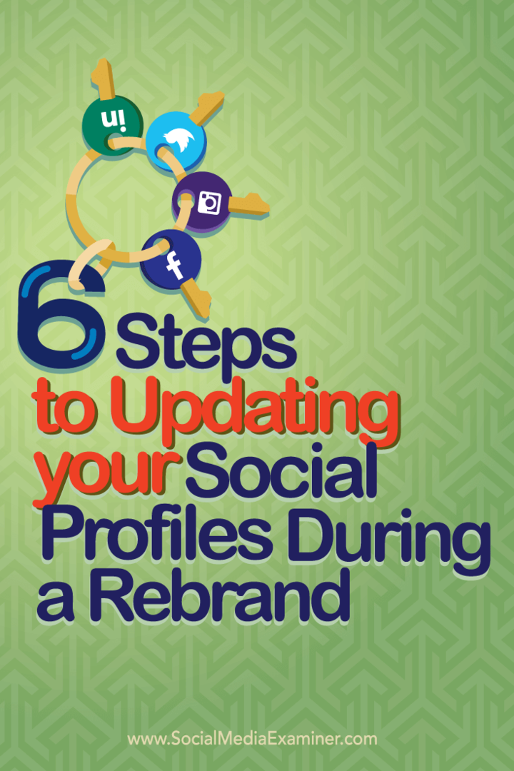 6 корака до ажурирања ваших профила на друштвеним мрежама током ребренда: Испитивач друштвених медија
