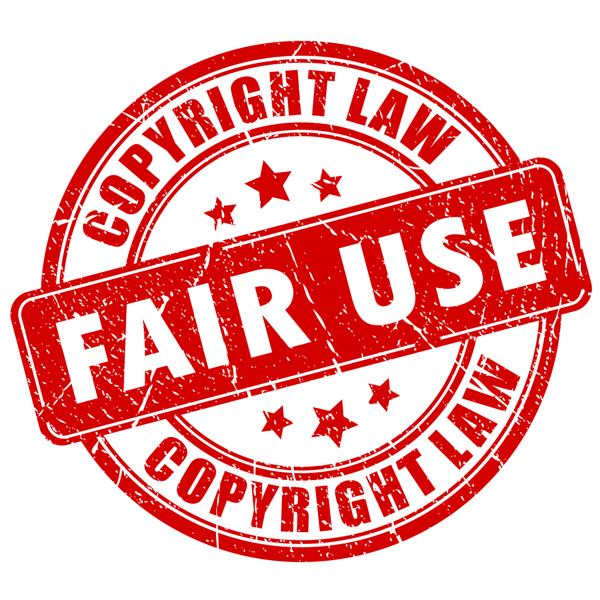 Доктрина поштене употребе омогућава одређену употребу слика и садржаја све док та употреба не омета ауторска права.