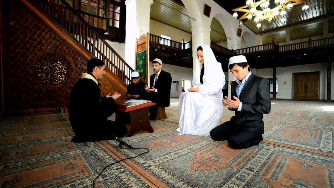 Пар који је имао имамско венчање
