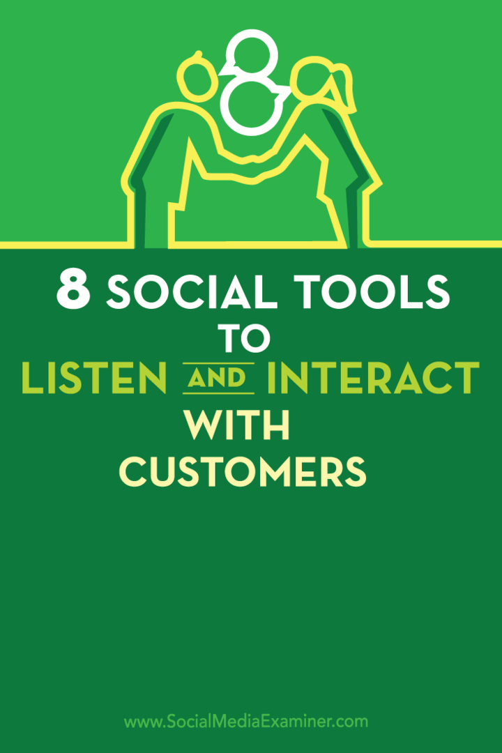 8 друштвених алата за слушање и интеракцију са купцима: Испитивач друштвених медија
