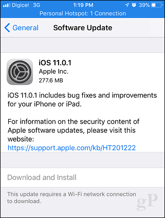 Објављен Аппле иОС 11.0.1 и сада бисте га требали надоградити