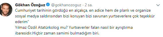 Оштре критике од Гокхана Озогуза до скупе књиге Иıлмаза Оздила!