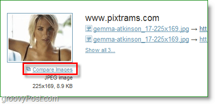 Снимак слике ТинЕие-пронашао је могуће име за подударање слике