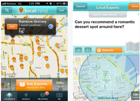 локална паметна мобилна апликација