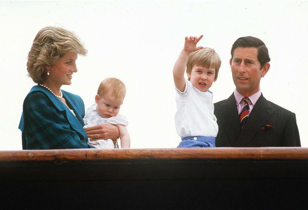 Принцеза Дајана, краљ Чарлс ИИИ и њихова деца