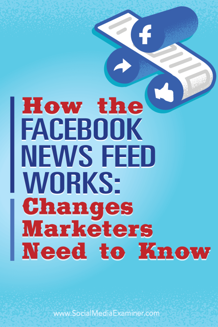 Како функционише Фацебоок Невс Феед: Промене које маркетиншки стручњаци морају знати: Испитивач друштвених медија