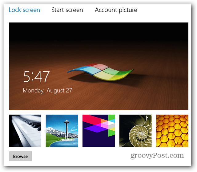 Како прилагодити закључани екран Виндовс 8