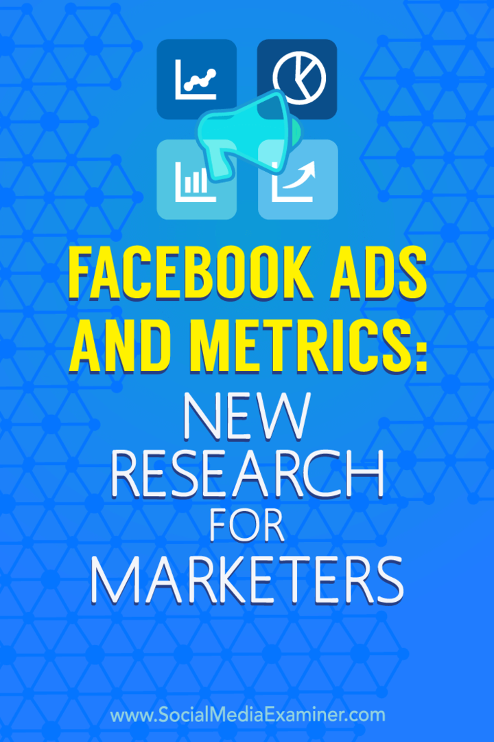 Фацебоок огласи и показатељи: Ново истраживање за маркетиншке стручњаке: Испитивач друштвених медија