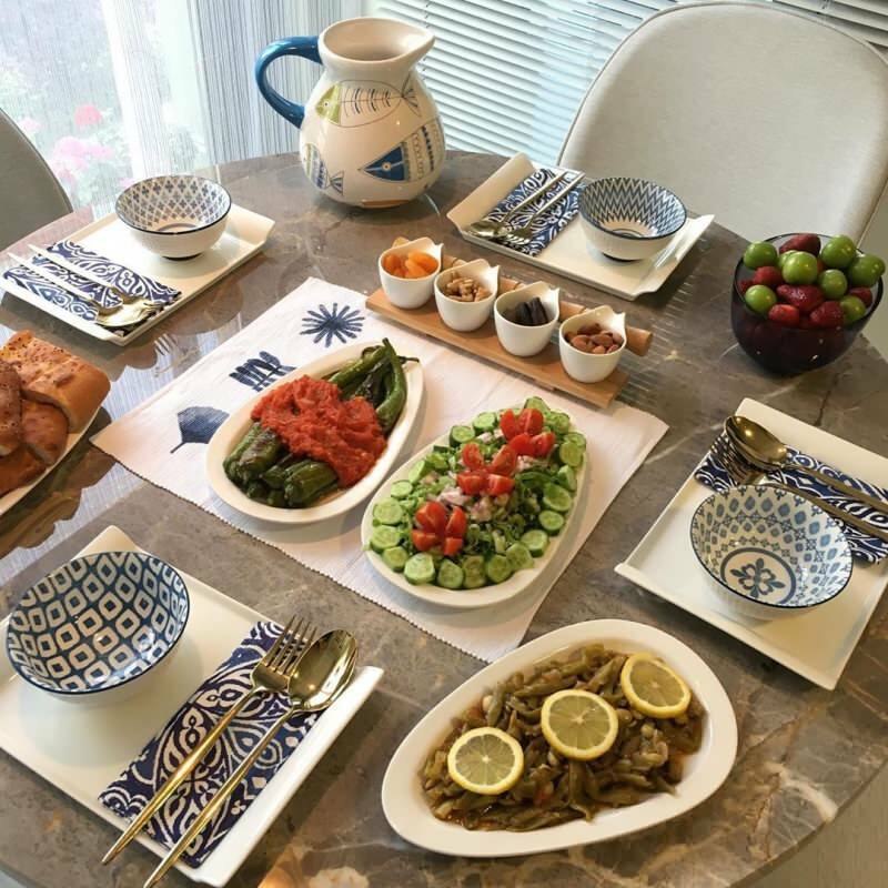 Посебни предлози за презентацију за столове за доручак током Рамазанског празника