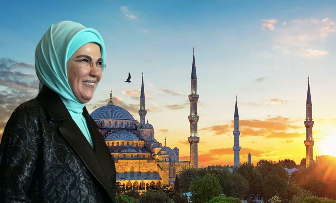 Дељење Рамазана од Емине Ердоган: Желим да Рамазан донесе благостање нашој земљи