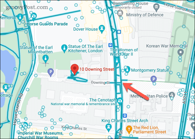 Путања приказа улица Гоогле мапа