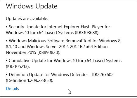 Ново Виндовс 10 ажурирање КБ3105213 и више доступних сада
