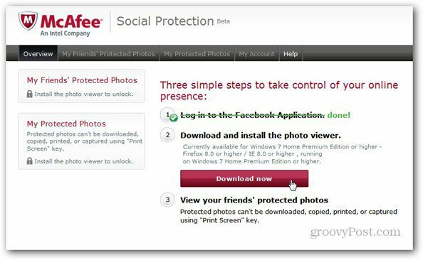 мцаффее социјална заштита инсталира прегледник фотографија