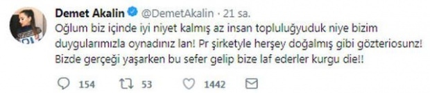 Мехмет Бастурк одбио понуду Демет Акалıн за вокале!