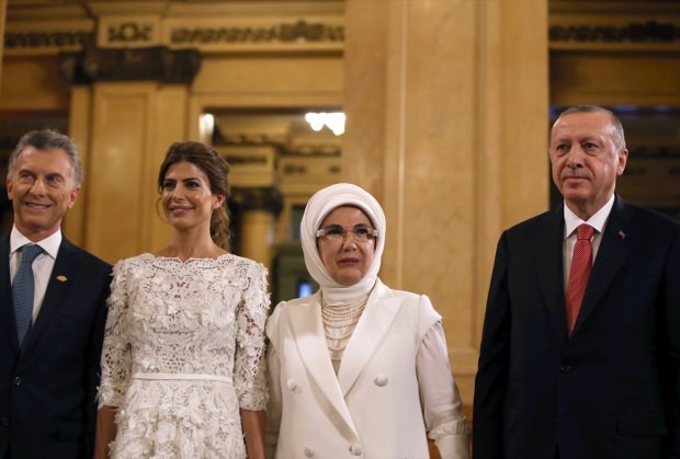 Прва дама Ердоган дочекала је на самиту Аргентине Г20 у Аргентини