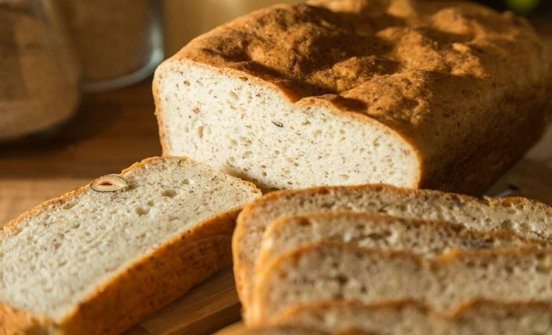Како направити хлеб без глутена? Рецепт за дијетални хлеб без глутена! Које брашно се користи за прављење хлеба без глутена?
