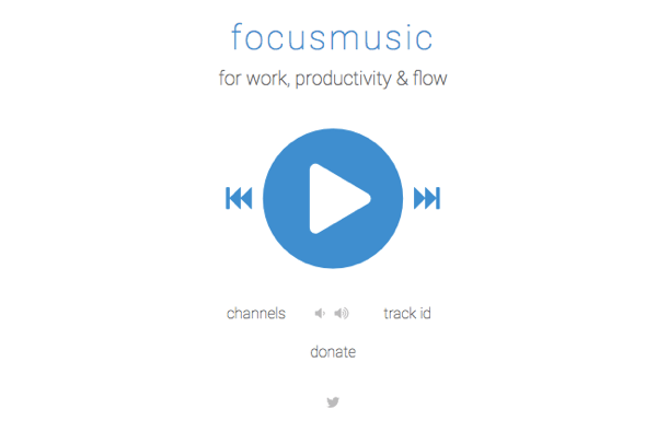 Набавите музику за фокусирање на ФоцусМусиц.фм.