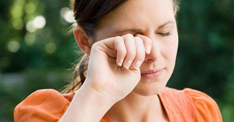 очна алергија се може видети на три начина