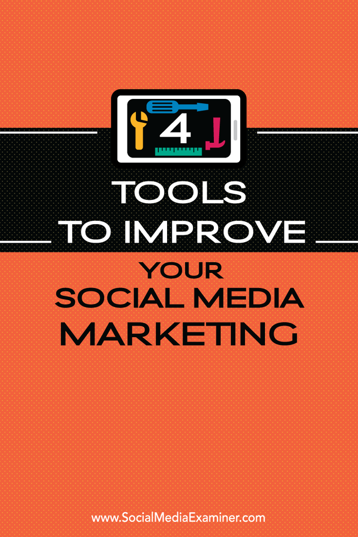 4 алата за побољшање маркетинга на друштвеним мрежама: Испитивач друштвених медија