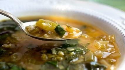 Како направити лаку супу од блитве? Трикови укусне чорбе од блитве